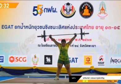 การแข่งขันกีฬายกน้ำหนักชิงชนะเลิศยุวชนแห่งประเทศไทย รุ่นอายุ 13-15 ปี ประจำปี 2567